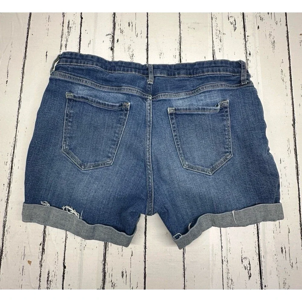 GAP Denim Cuffed Shorts